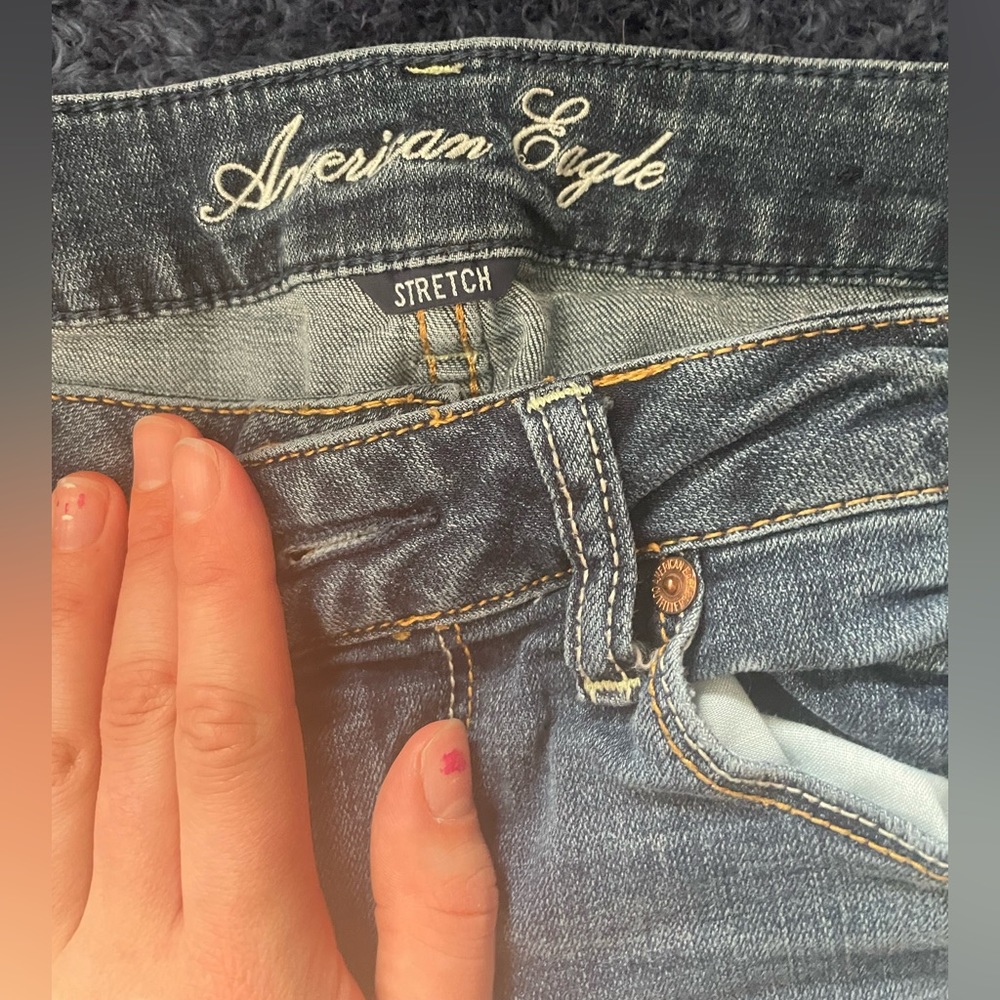American eagle stretch skinny jeans